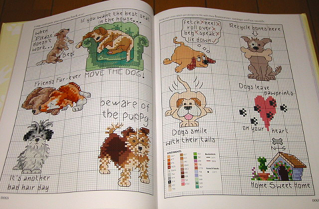 Over 400 animal Portraits and Motifs Picture Your Pet in Cross Stitch