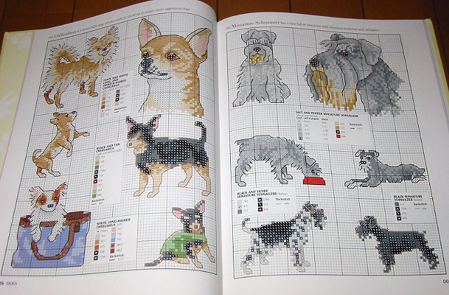 Over 400 animal Portraits and Motifs Picture Your Pet in Cross Stitch
